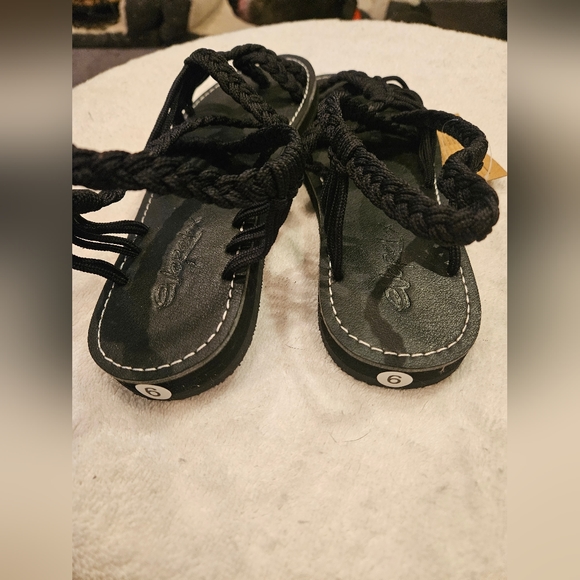 EVERELAX HAND WOVEN SANDALS - Picture 3 of 4